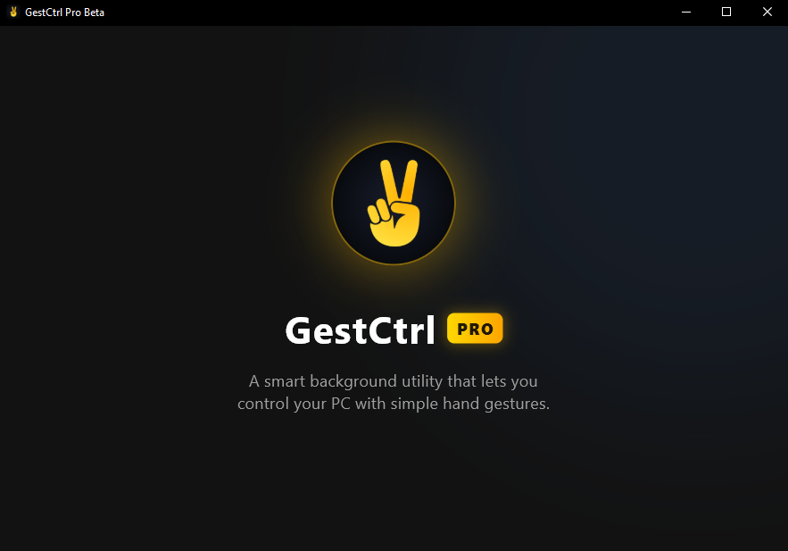 GestCtrl Pro Interface