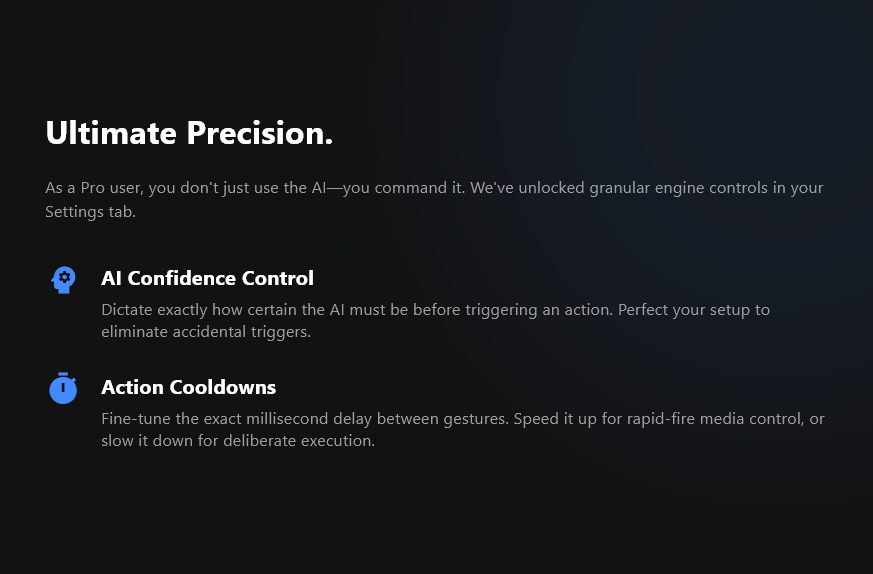 GestCtrl Pro Interface